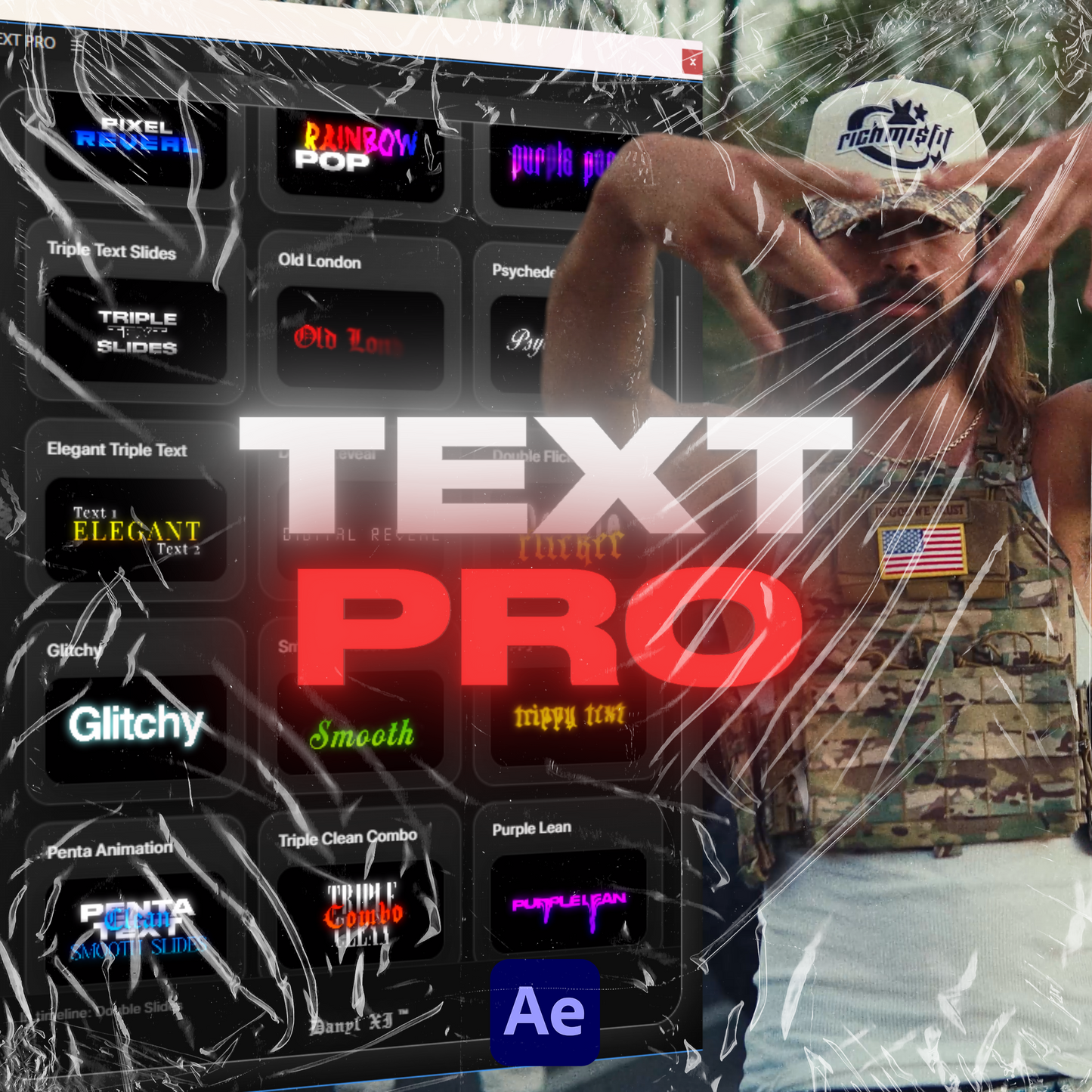 TEXT PRO - AFTER EFFEECTS PLUGIN