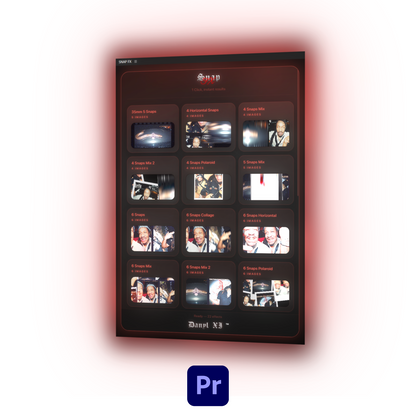 SNAP FX - PREMIERE PLUGIN